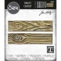 Preview: Sizzix Tim Holtz Thinlits - Woodgrain Colorize
